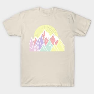 The mountains are my life - Daytime T-Shirt